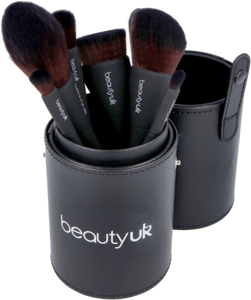 Cosmetic Brush Set and Holder