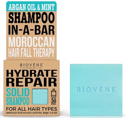Hydrate Repair Argan Oil & Mint Solid Shampoo Bar