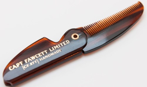 Folding Pocket Moustache Comb