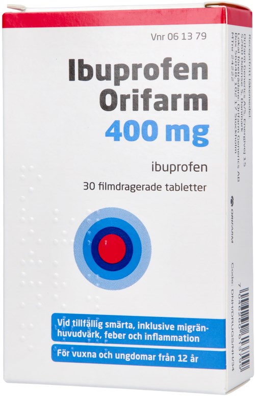 Ibuprofen Orifarm filmdragerad tablett
