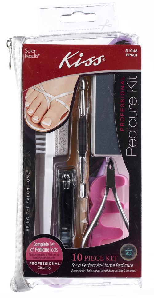 Red Professional Pedicure Kit