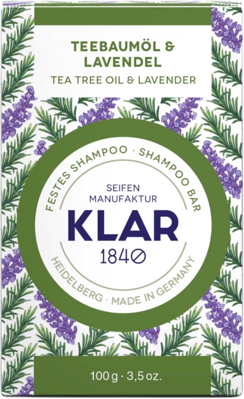Tea Tree Oil & Lavender Shampoo Bar 100 g