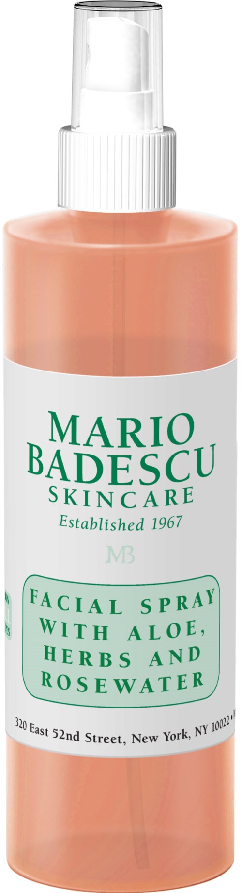 Facial Spray W/ Aloe, Herbs & Rose
