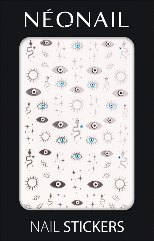 Neonail Let Them Glow Nail Stickers Boho Silver
