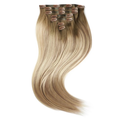 Sleek Clip-on set 7 pieces Dark Ashy Blonde Balayage B2.6/10.7 50 cm