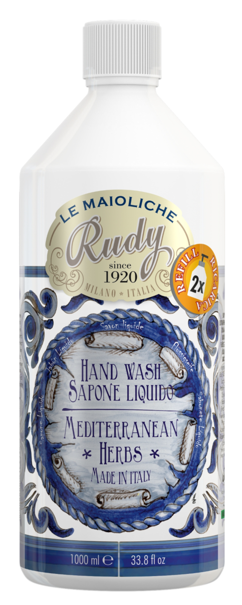 Le Maioliche Refill Hand Wash Mediterraean Herbs