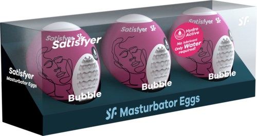Masturbator Egg Set Bubble
