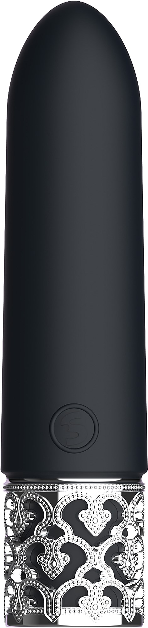 Royal Gems Imperial Rechargeable Silicone Bullet Black