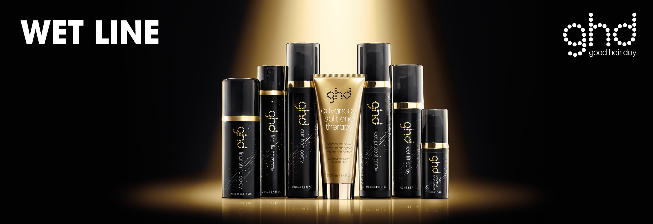 ghd wet line products