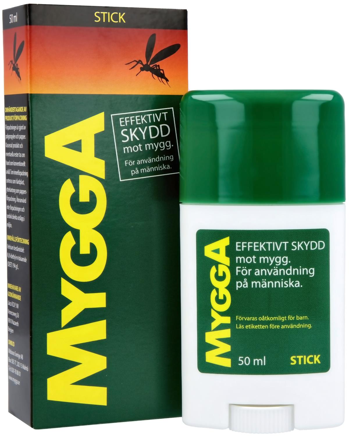 MyggA Stick DEET 50 ml