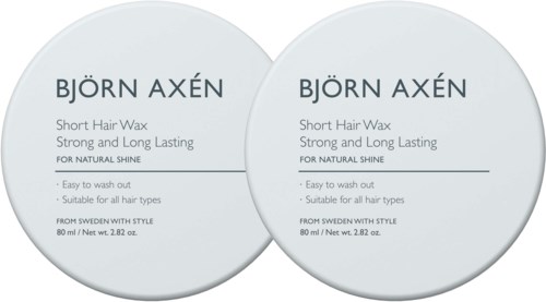 Björn Axén Short Hair Wax 80 g x 2