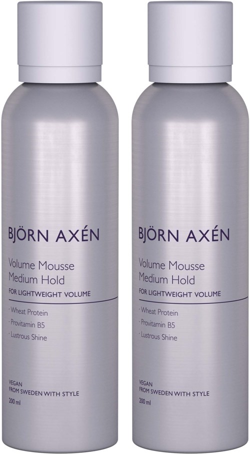 Björn Axén Volume Mousse Medium Hold 200 ml x 2