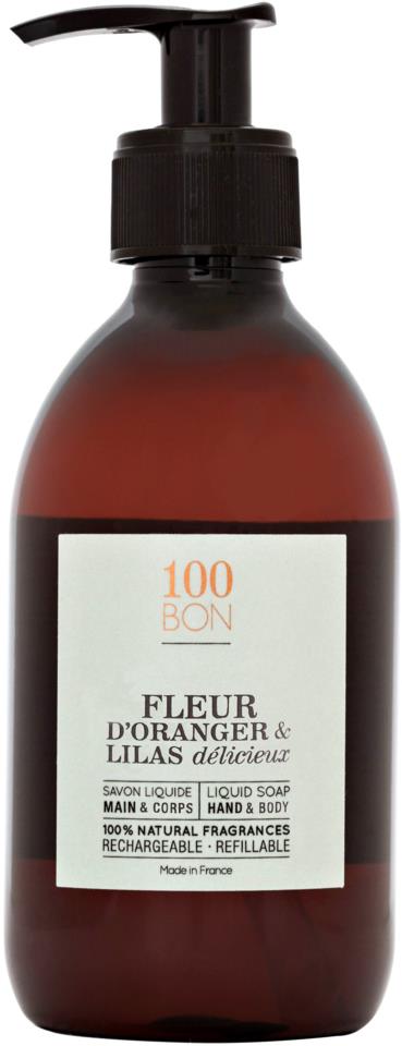 100BON Hand Soap Fleur D'Oranger & Lilas Delicieux 300ml