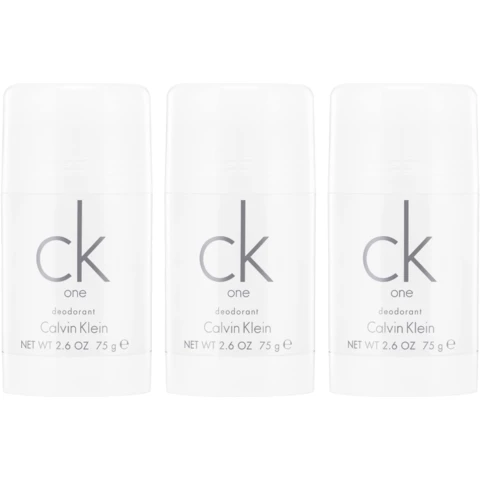 Calvin Klein CK One Deodorant Stick Unisex 75 g x 3 från Calvin Klein