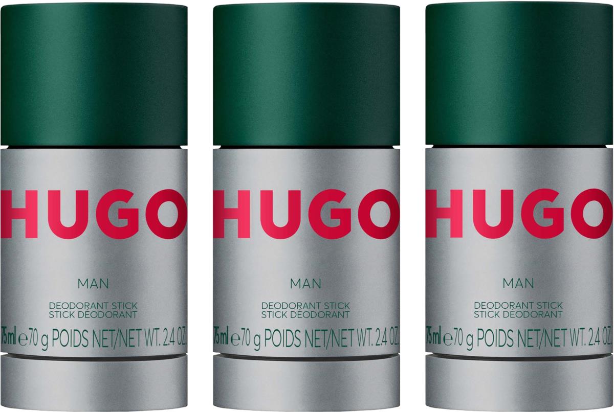Hugo Boss Hugo Deodorant Stick for Men 75 g x 3