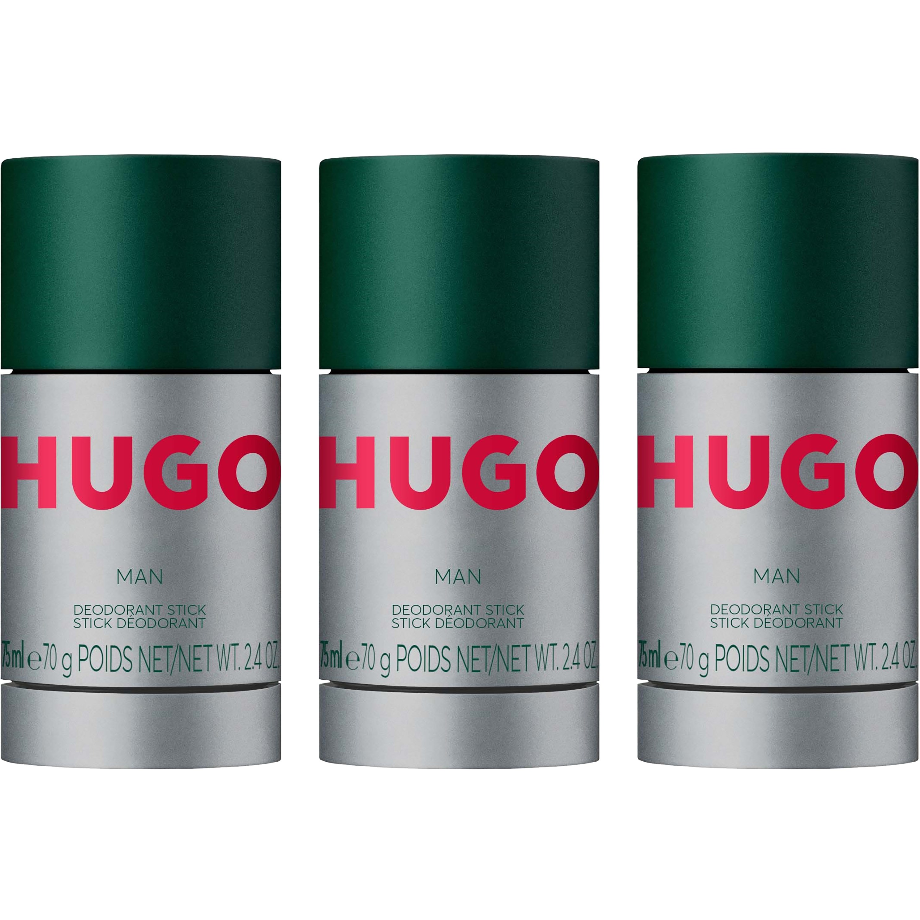 Hugo Boss Hugo Deodorant Stick for Men 75 g x 3