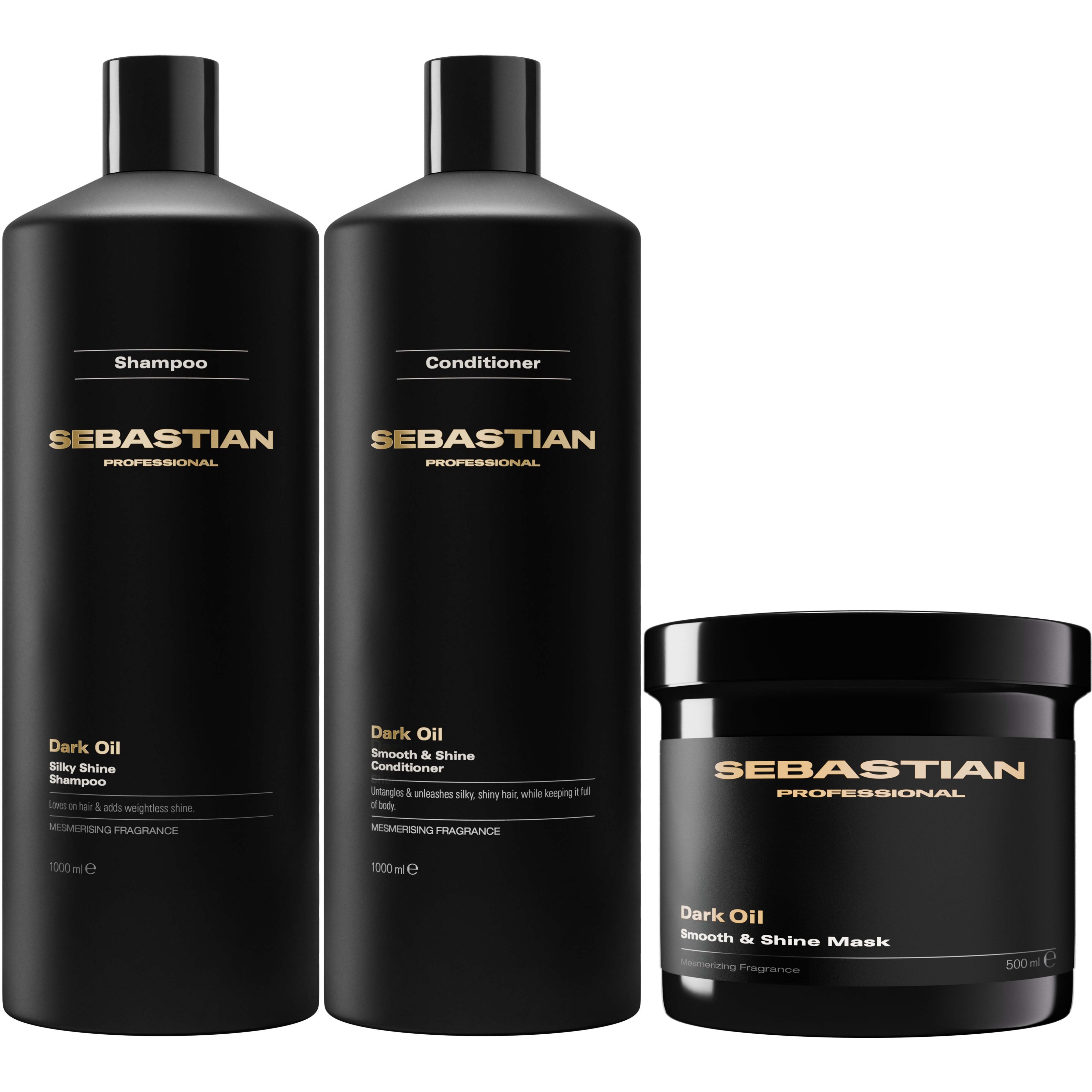 Sebastian Professional DarkOil Bundle Smooth and Shine Shampoo 10