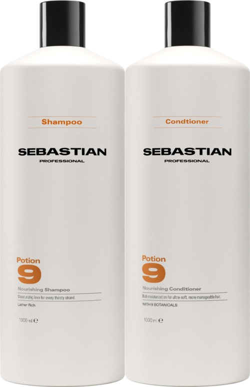 Sebastian Professional Potion 9 Bundle Nourishing Shampoo 1000 ml & Conditioner 1000 ml