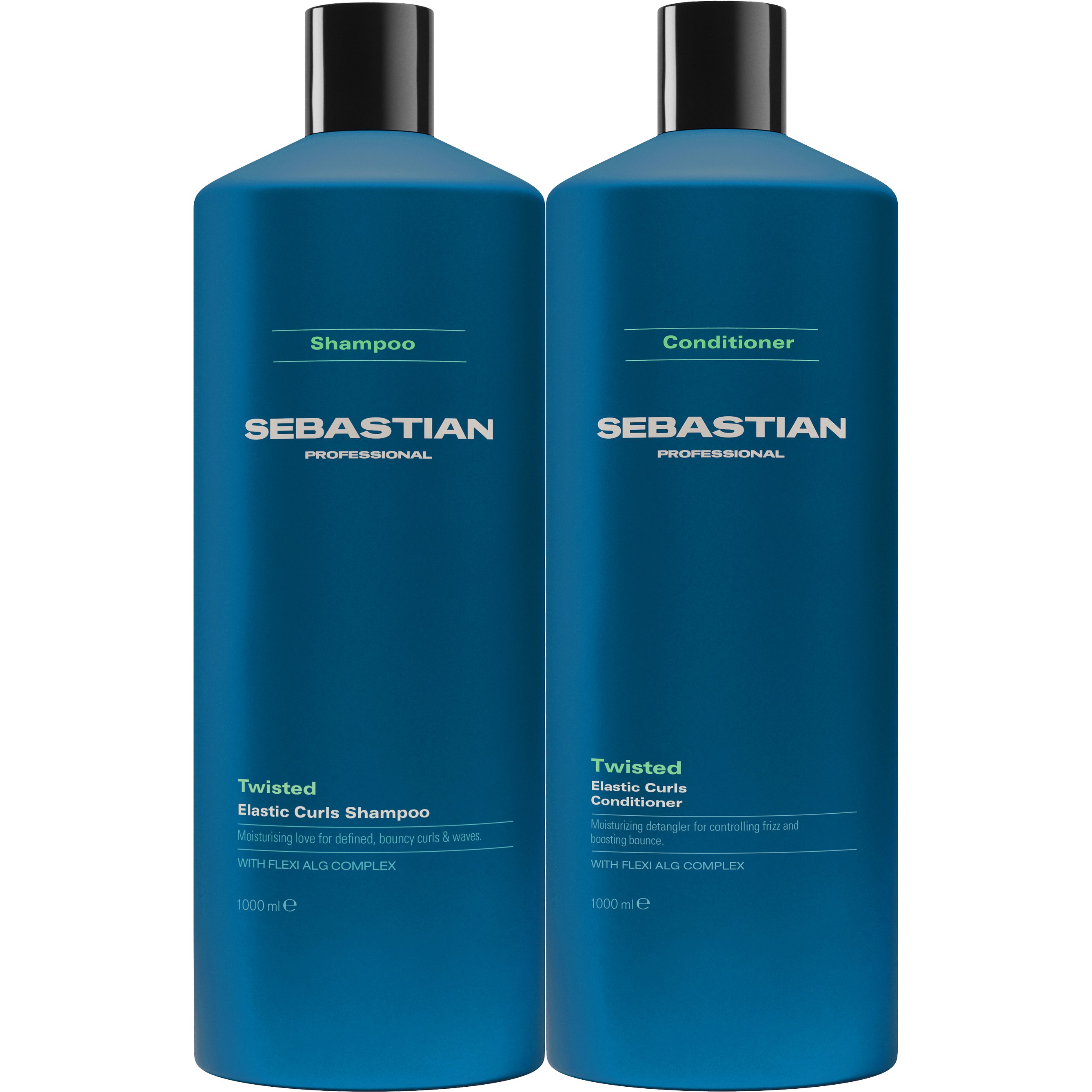 Sebastian Professional Twisted Bundle Elastic Curls Shampoo 1000