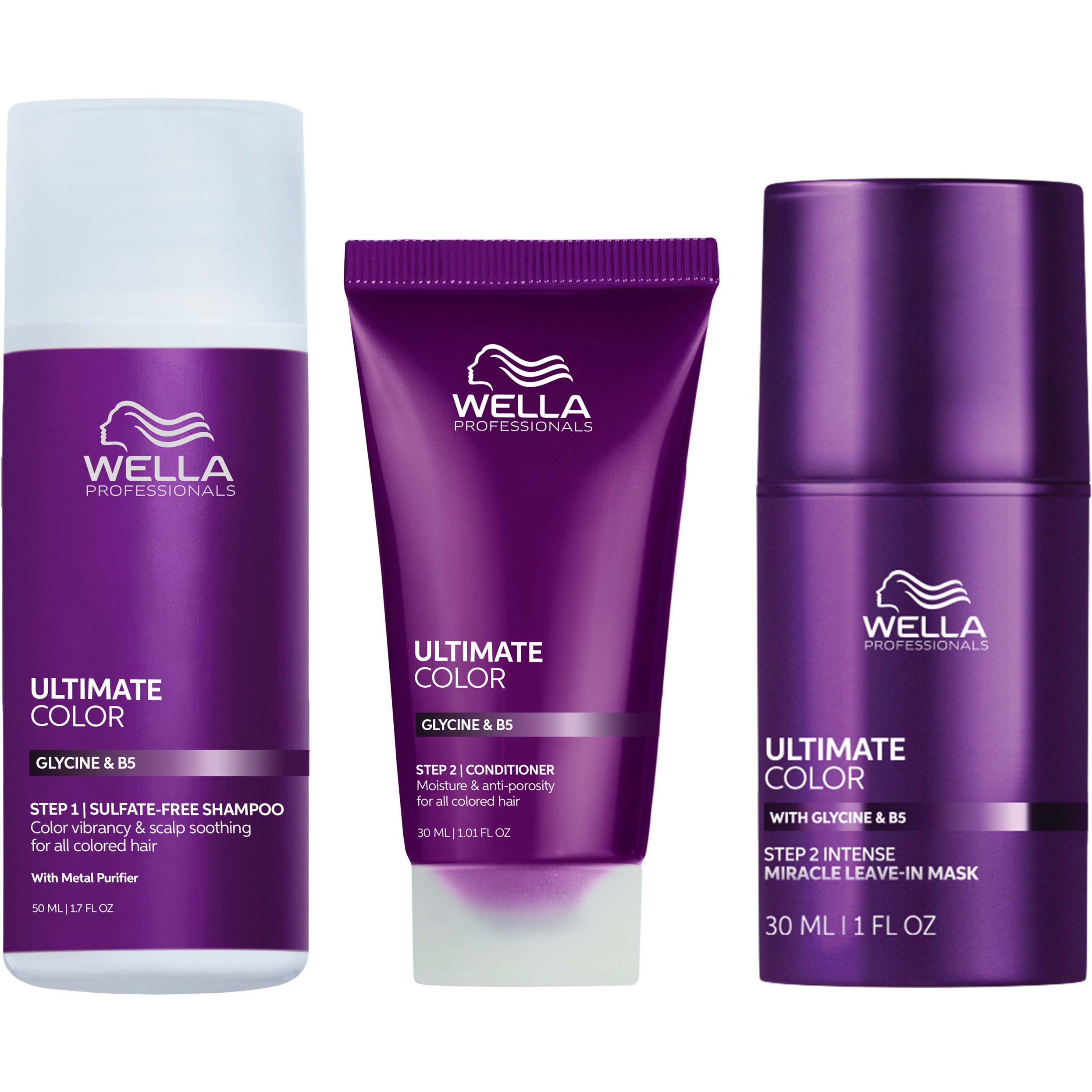 Wella Professionals Ultimate Color Bundle shampoo 50 ml & Conditi
