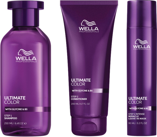 Wella Professionals Ultimate Color Bundle shampoo 250 ml & Conditioner 200 ml & Leave-In Mask 95ml