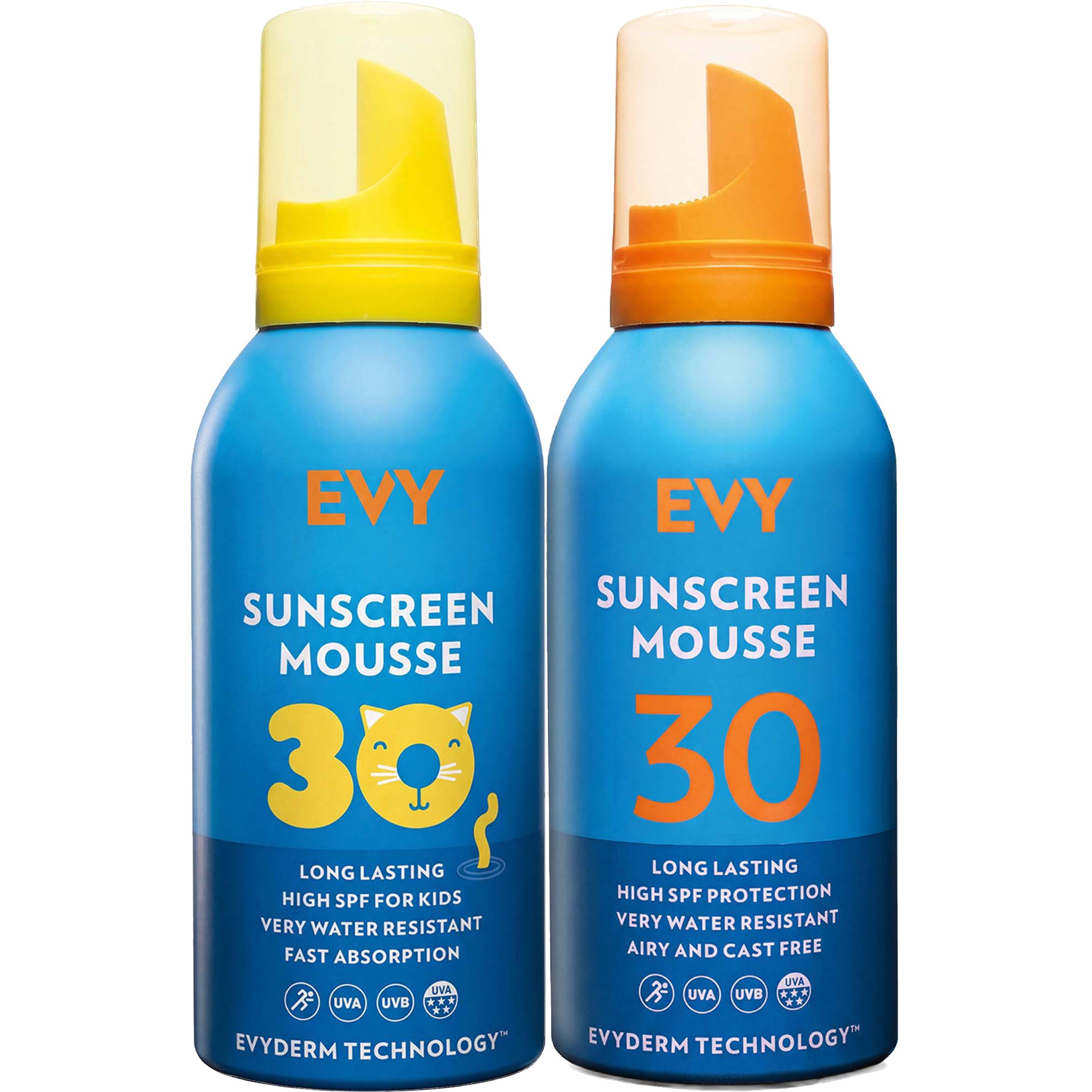Evy EVY Family SPF30 Bundle Mousse for Kids 150 ml & Mousse 150 ml parfym