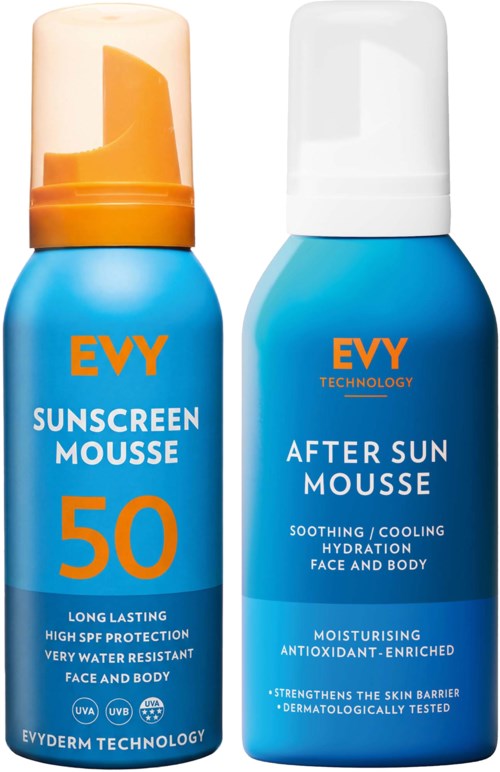 EVY Sun & After Care Bundle Mousse 100 ml & After Sun 150 ml