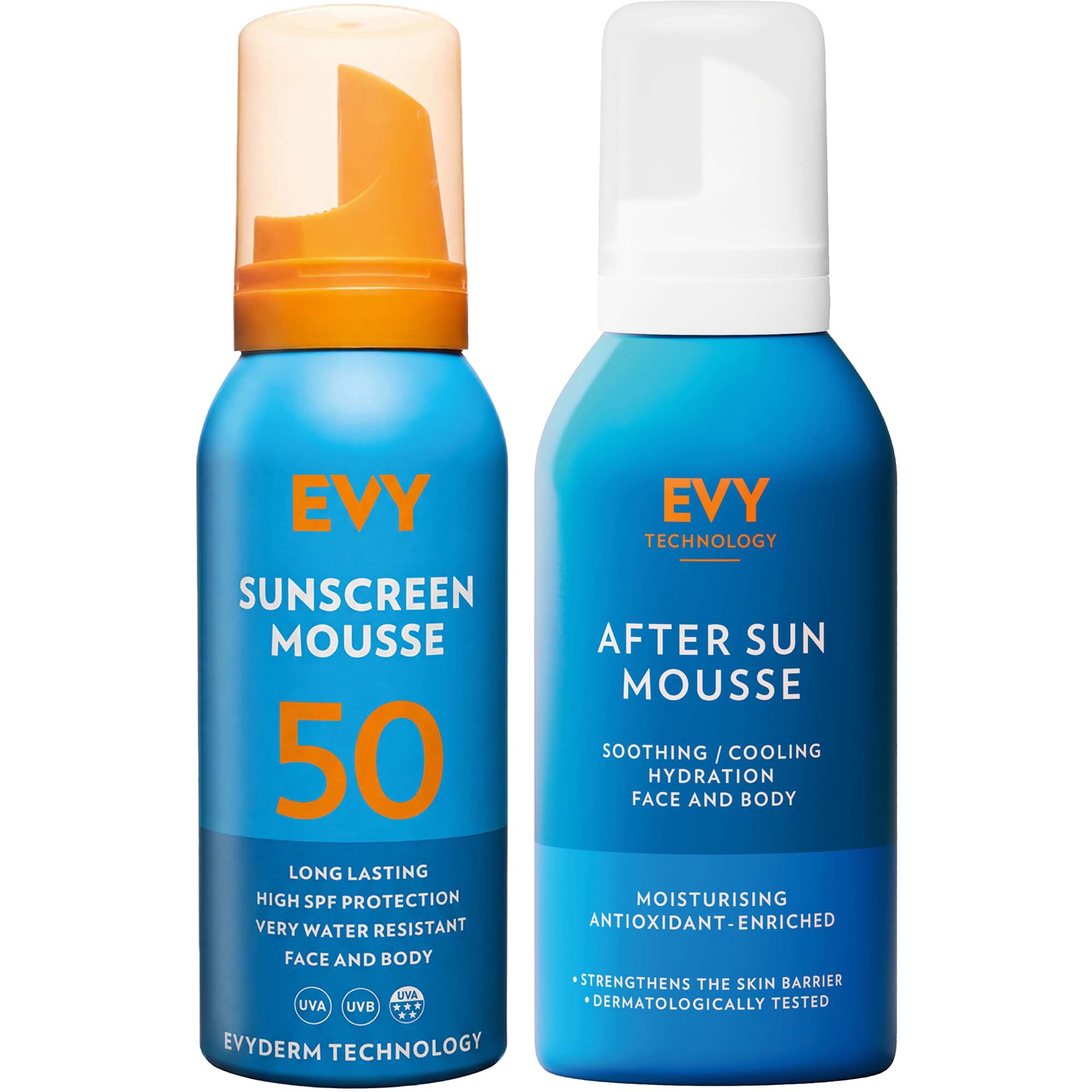 EVY Sun & After Care Bundle Mousse 100 ml & After Sun 150 ml
