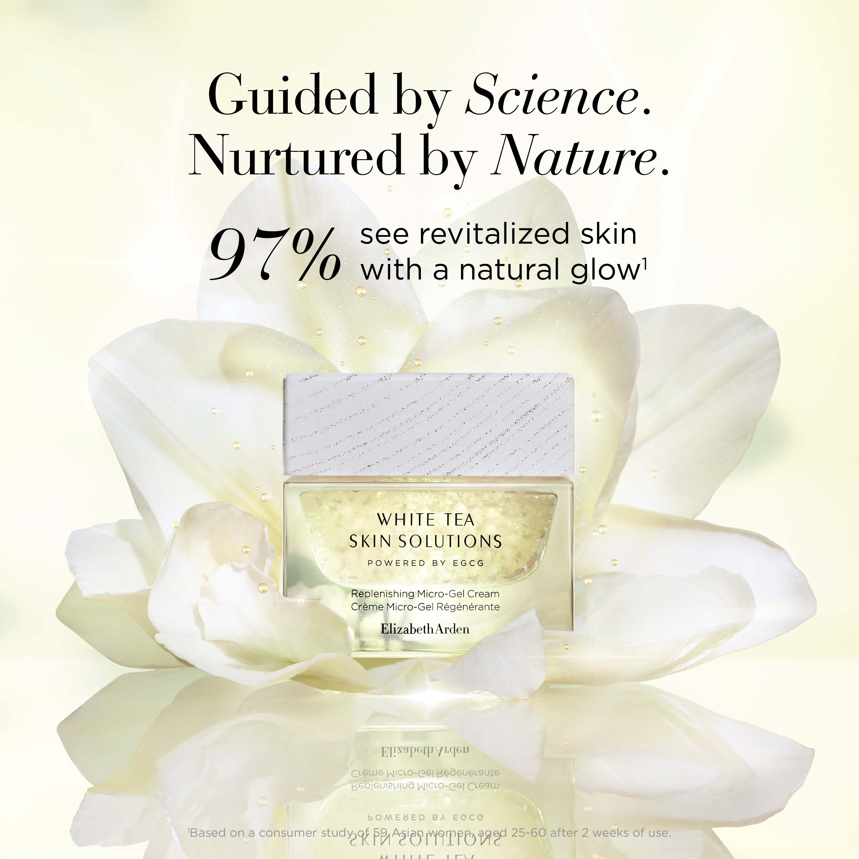 Elizabeth Arden White Tea Replenishing Micro-Gel Cream 50 ml (obrázok 3)
