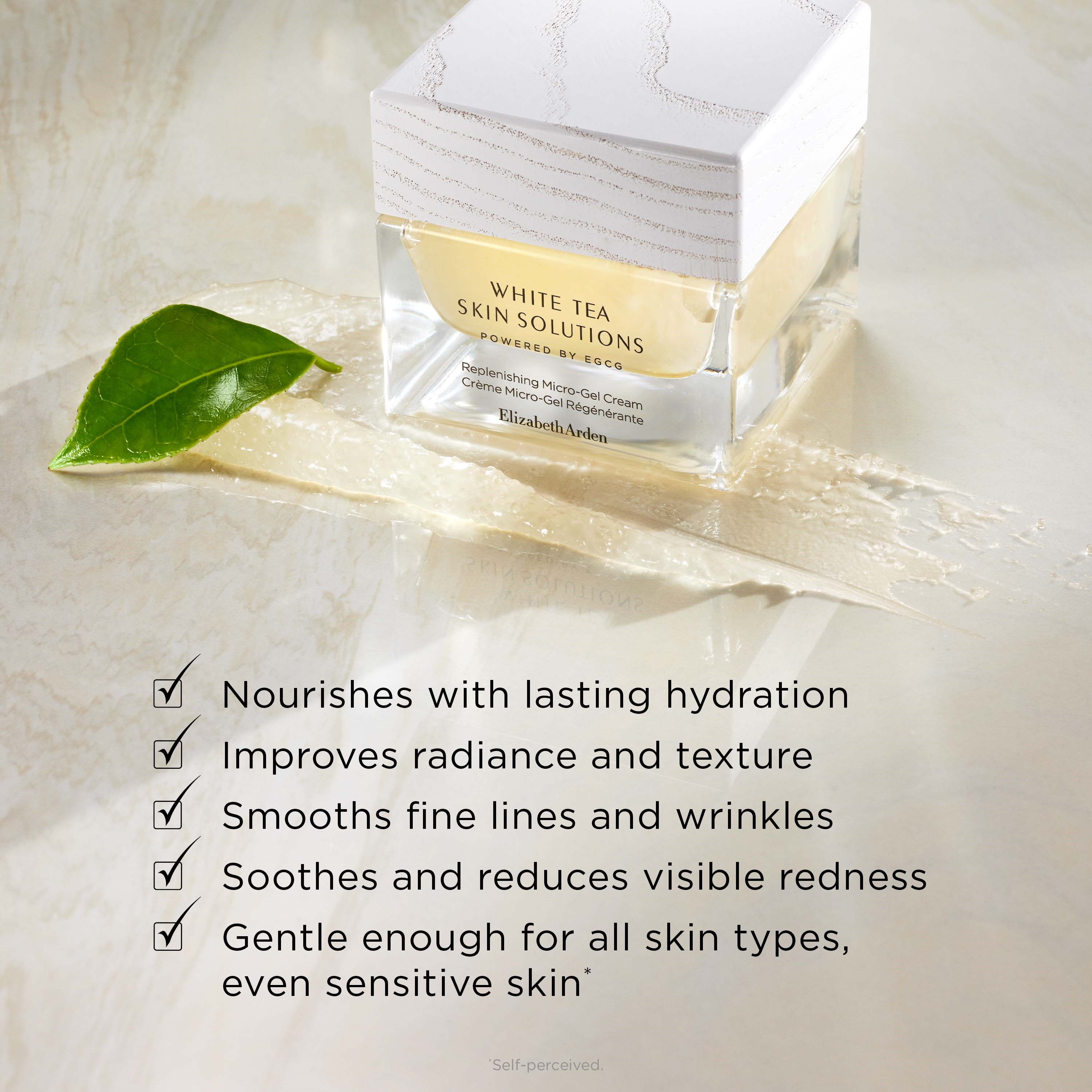 Elizabeth Arden White Tea Replenishing Micro-Gel Cream 50 ml (obrázok 7)