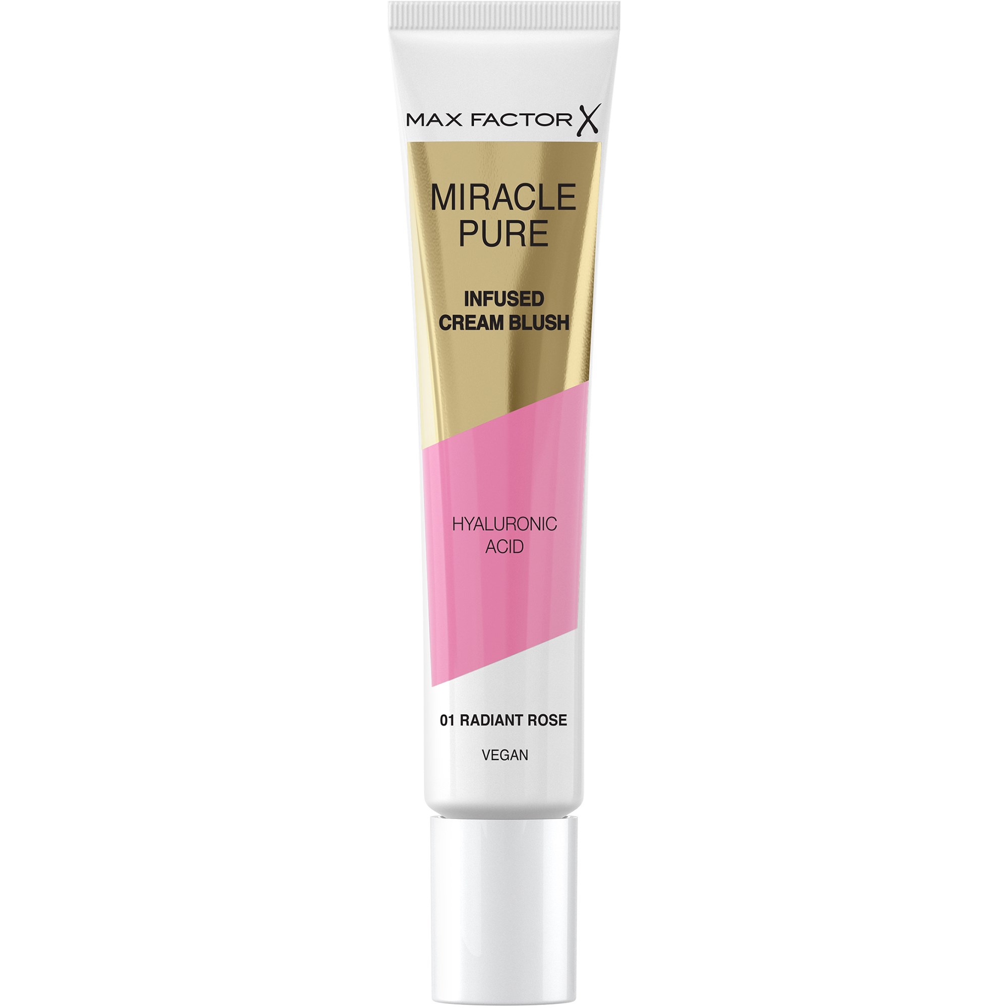 Läs mer om Max Factor Miracle Pure Cream Blush 01 Radiant Rose