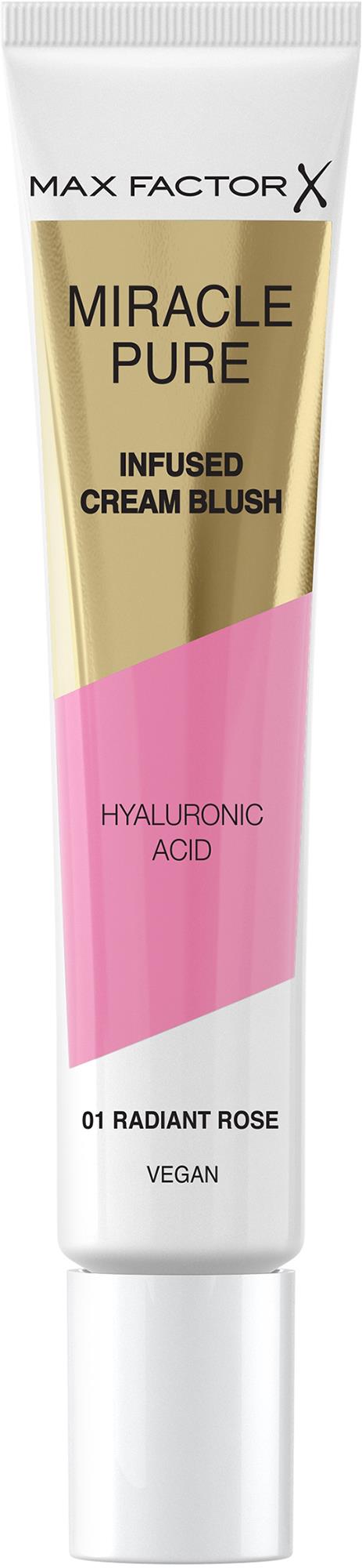 Max Factor - Miracle Pure Cream Blush - 01 Radiant