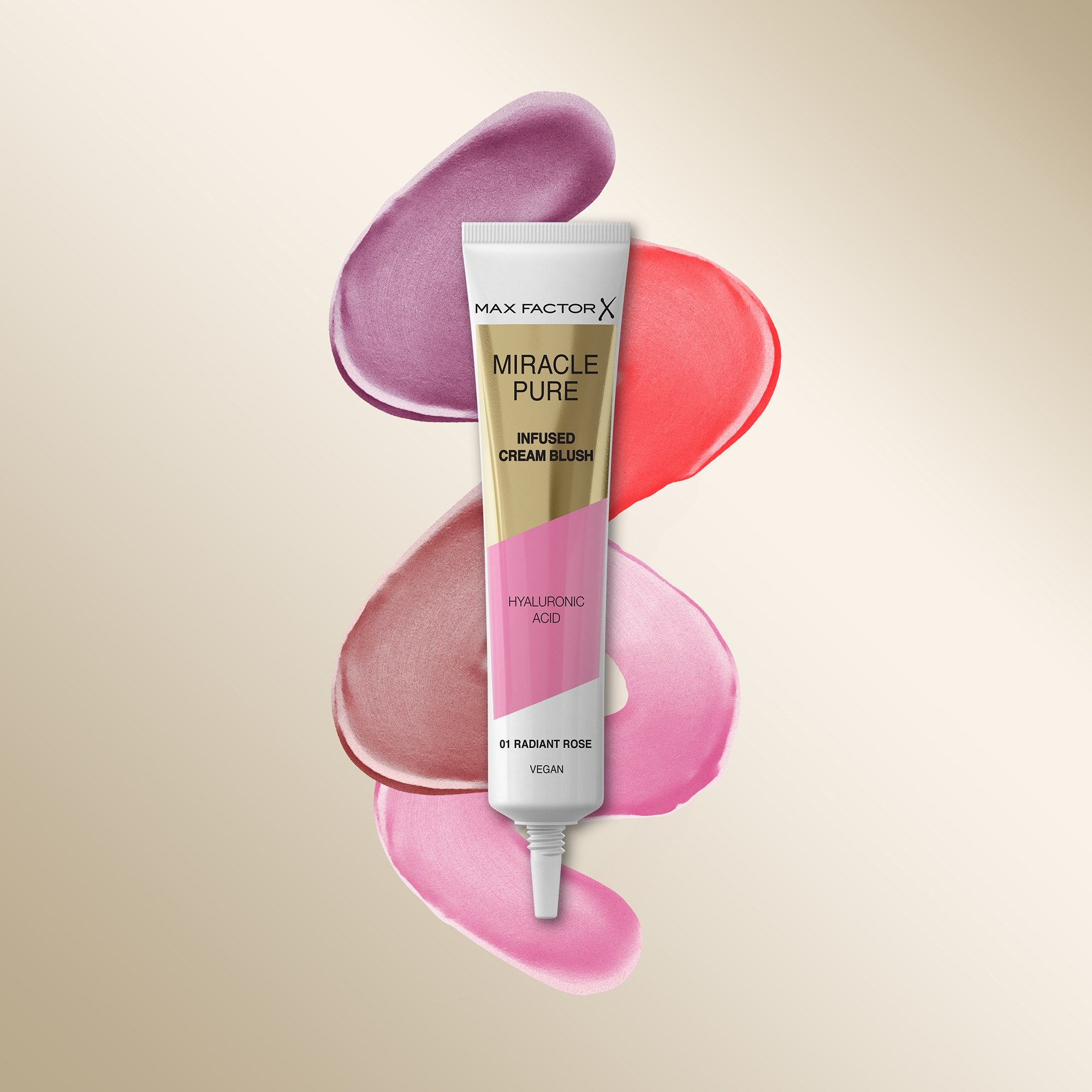 Max Factor Miracle Pure Cream Blush 03 Vintage Peony (obrázok 5)