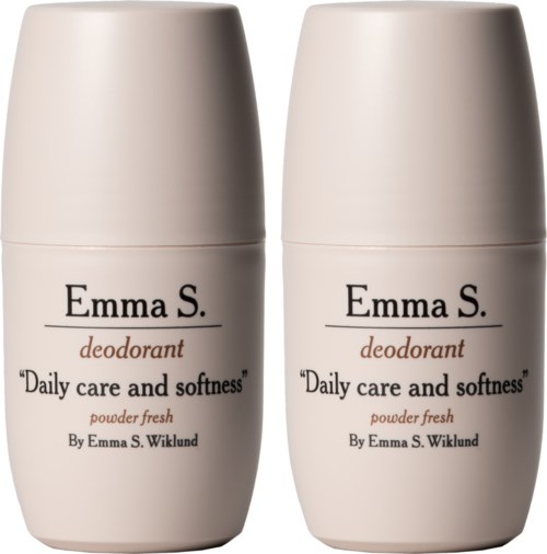 Emma S. Powder Fresh Deodorant Powder Fresh 50 ml x 2