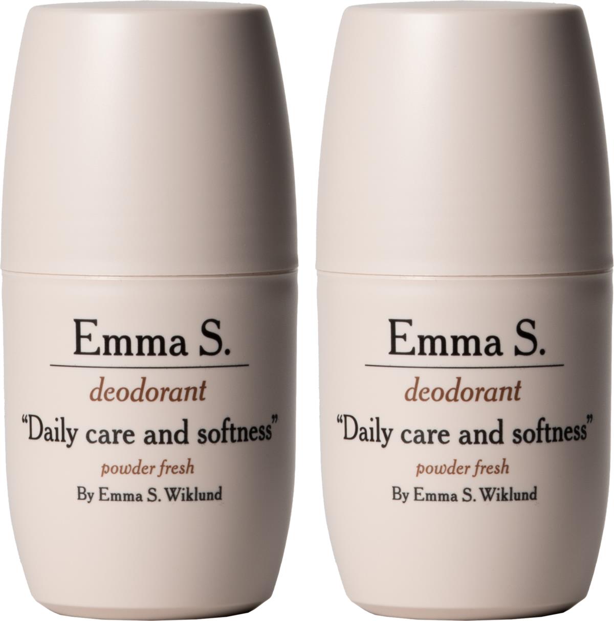 Emma S. Powder Fresh Deodorant Powder Fresh 50 ml x 2