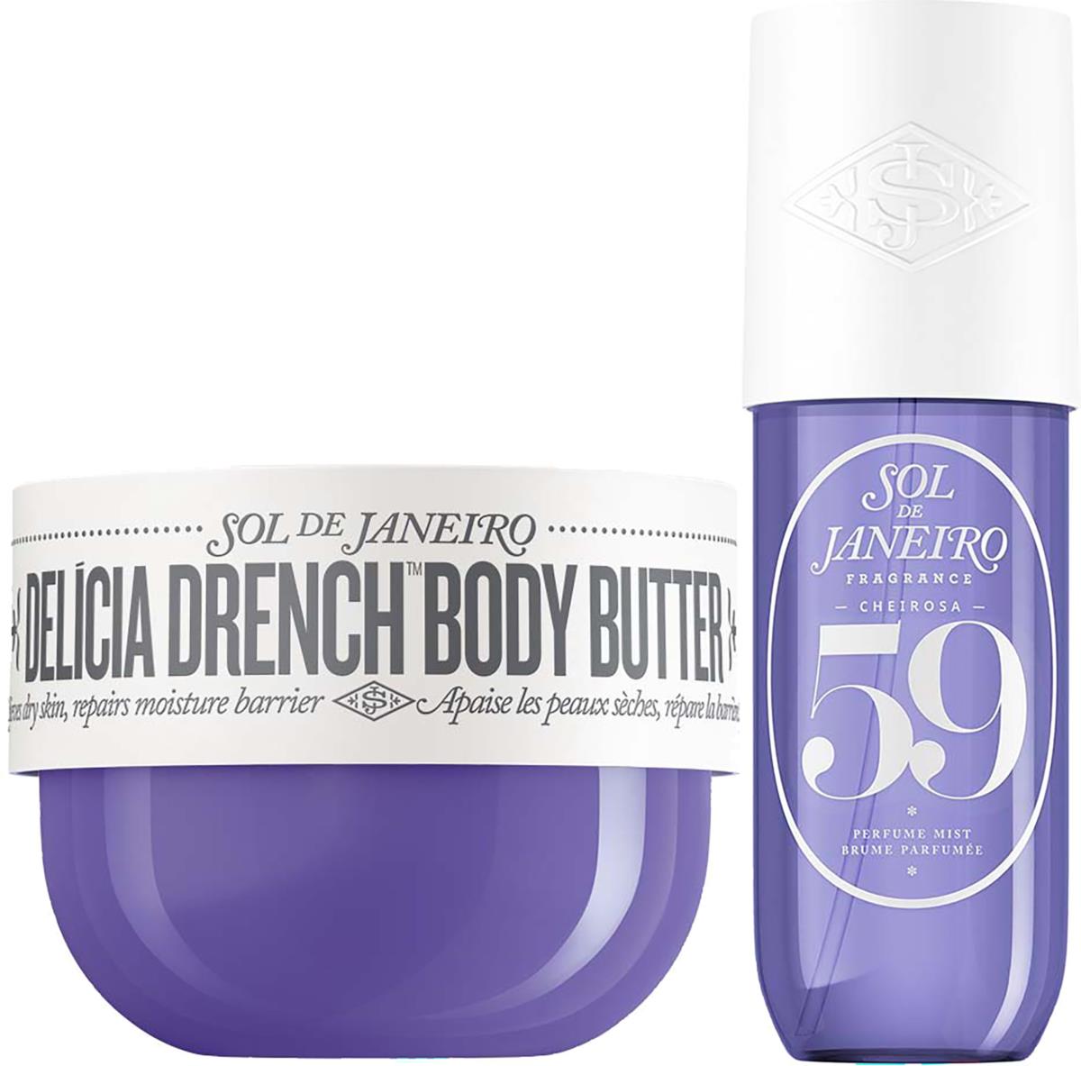 Sol de Janeiro Cheirosa 59 Bundle Body Butter 240 ml & Mist 240 ml ...