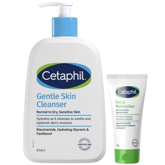 Cetaphil Dry Skin Routine - Face