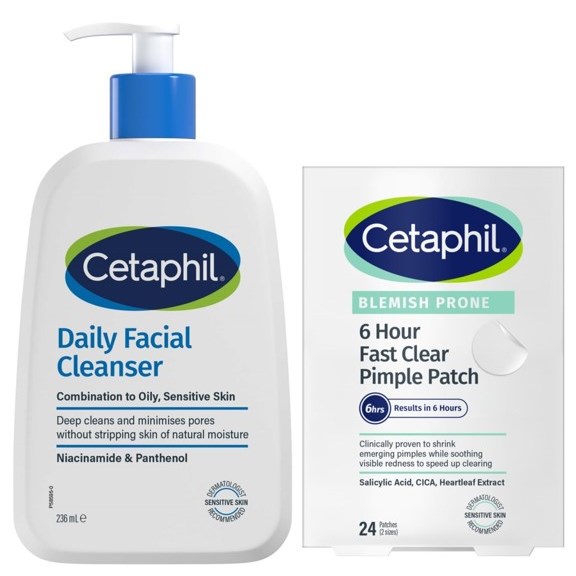 Cetaphil Oily Skin Routine