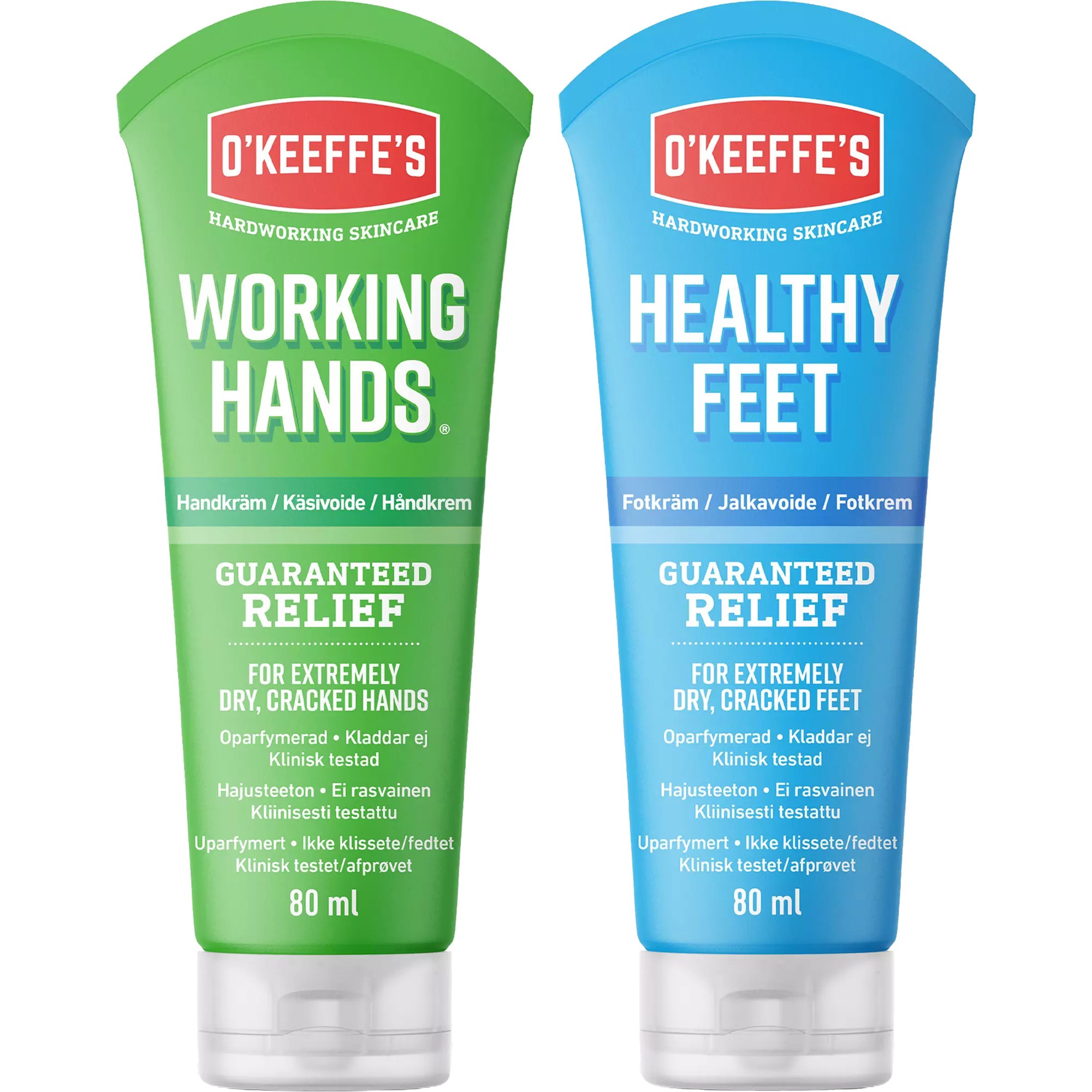 O´Keeffe´s Hands & Feet Bundle Foot Cream 80 ml & Hand Cream 80 m