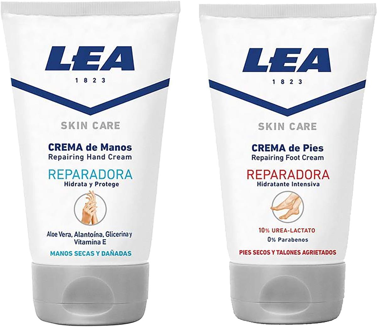 LEA Repairing Bundle Hand Cream 125 ml Foot Cream 125 ml | lyko.com