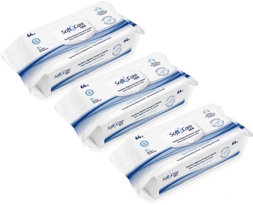 LEA Derm Adult Wet Wipes x 3