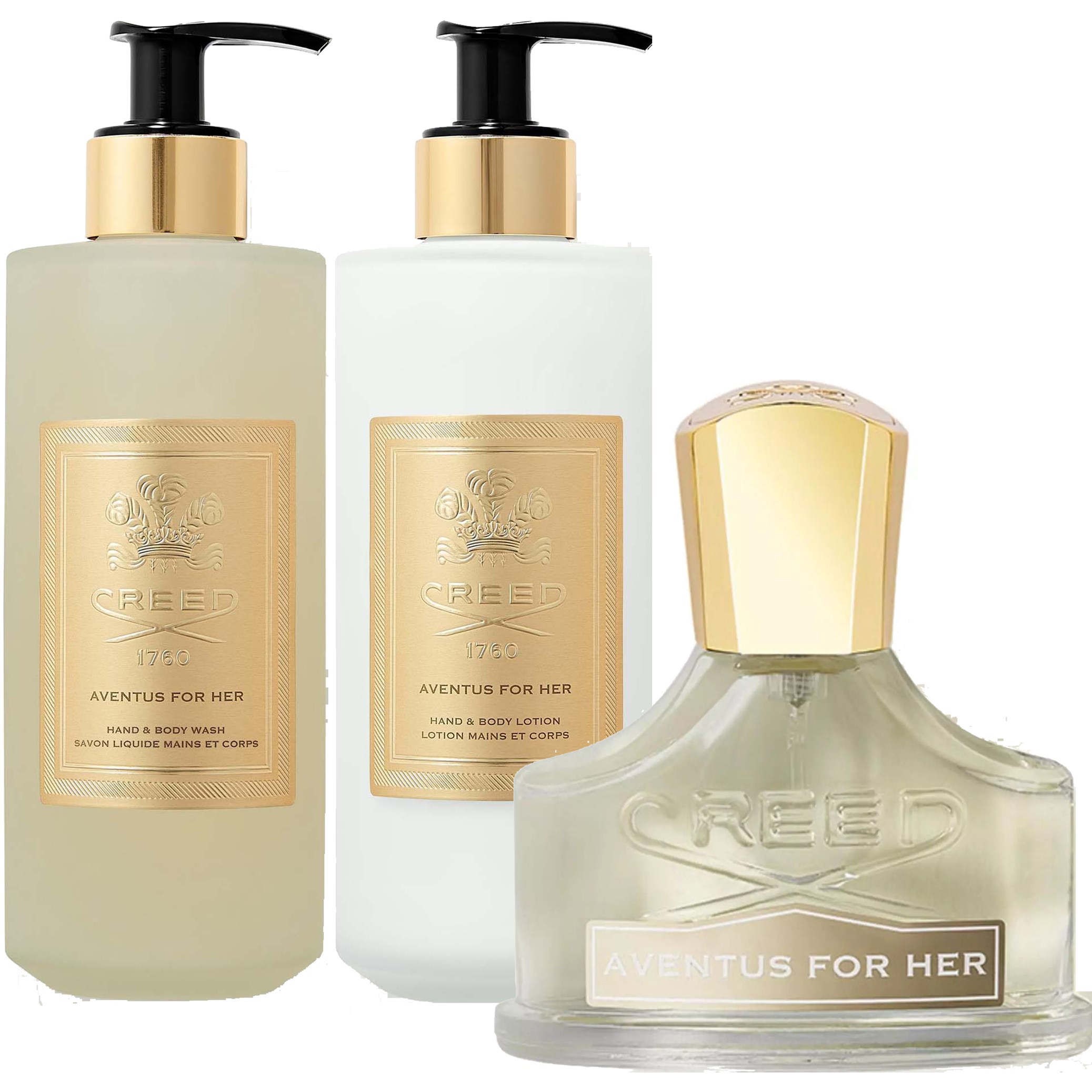 Creed Aventus For Her Bundle EdP 30 ml & Wash 300 ml & Lotion 300