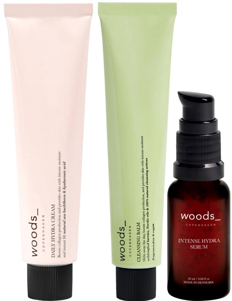 Woods Copenhagen 3-Step Routine - Dry Skin 