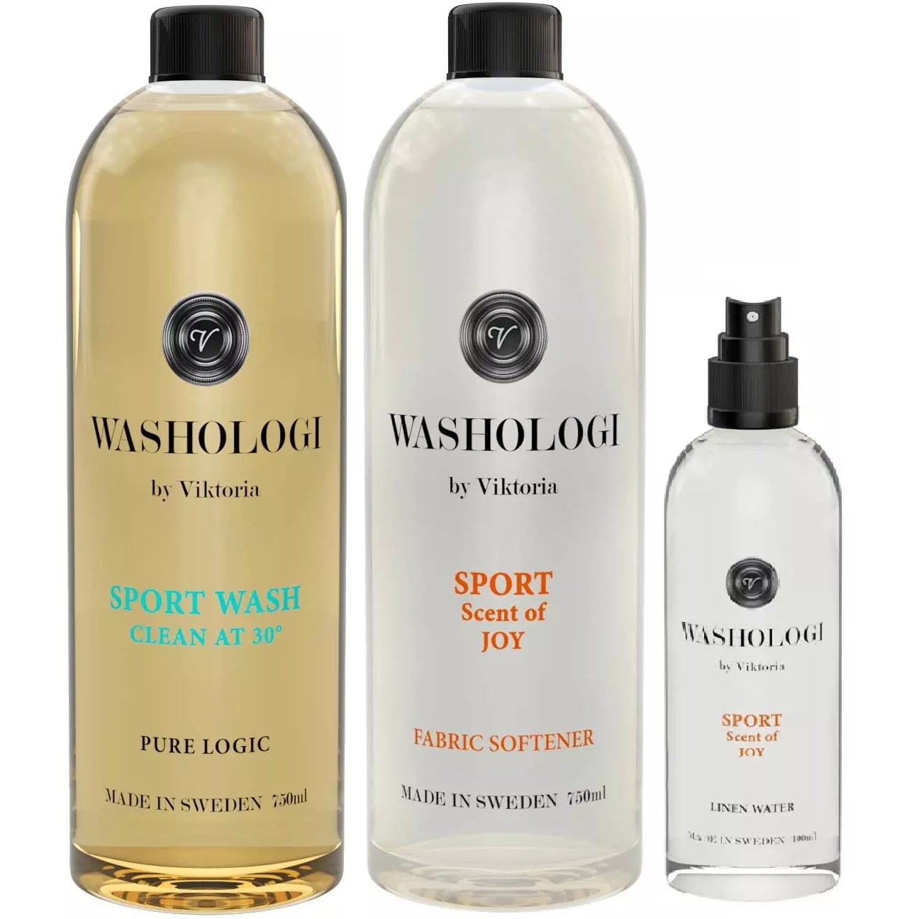 Washologi Sport Bundle Wash 750ml & Fabric Softener 750 ml & Line