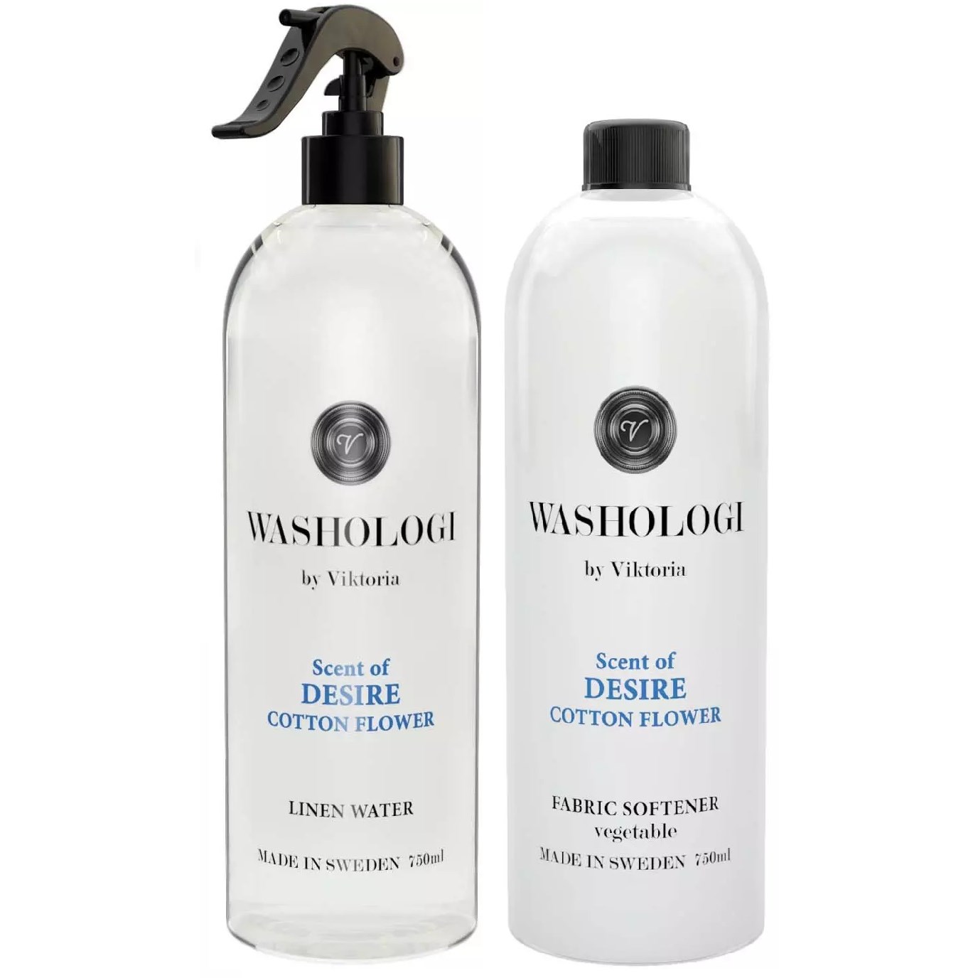 Washologi Desire Bundle Fabric Softener 750 ml & Linen Water 750