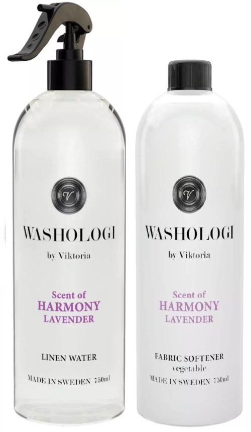 Washologi Harmony Bundle Fabric Softener 750ml & Linen Water 750ml