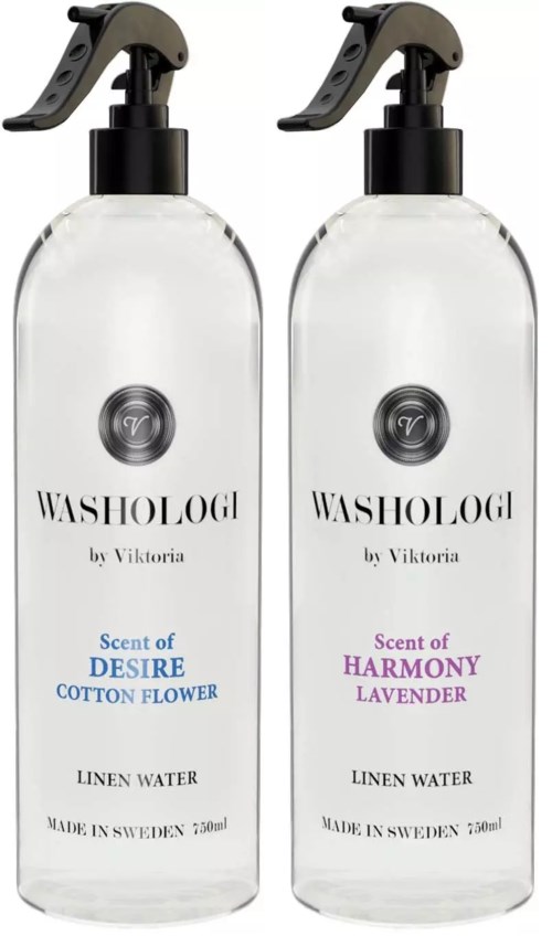 Washologi Linen Water Bundle Linen Water Harmony 750 ml & Linen Water Desire 750 ml