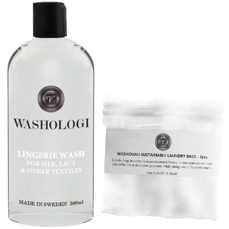 Washologi Lingerie Bundle Laundry Bags & Lingerie Wash 300ml