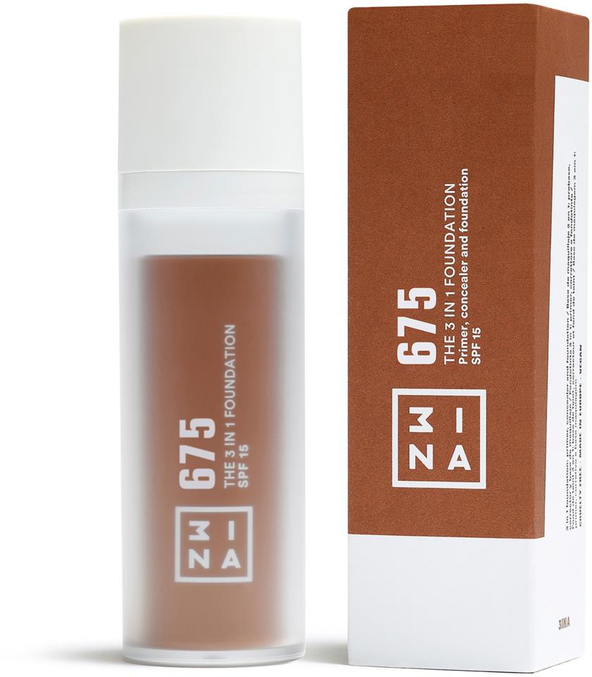3INA The 3 in 1 Foundation 675 30ml
