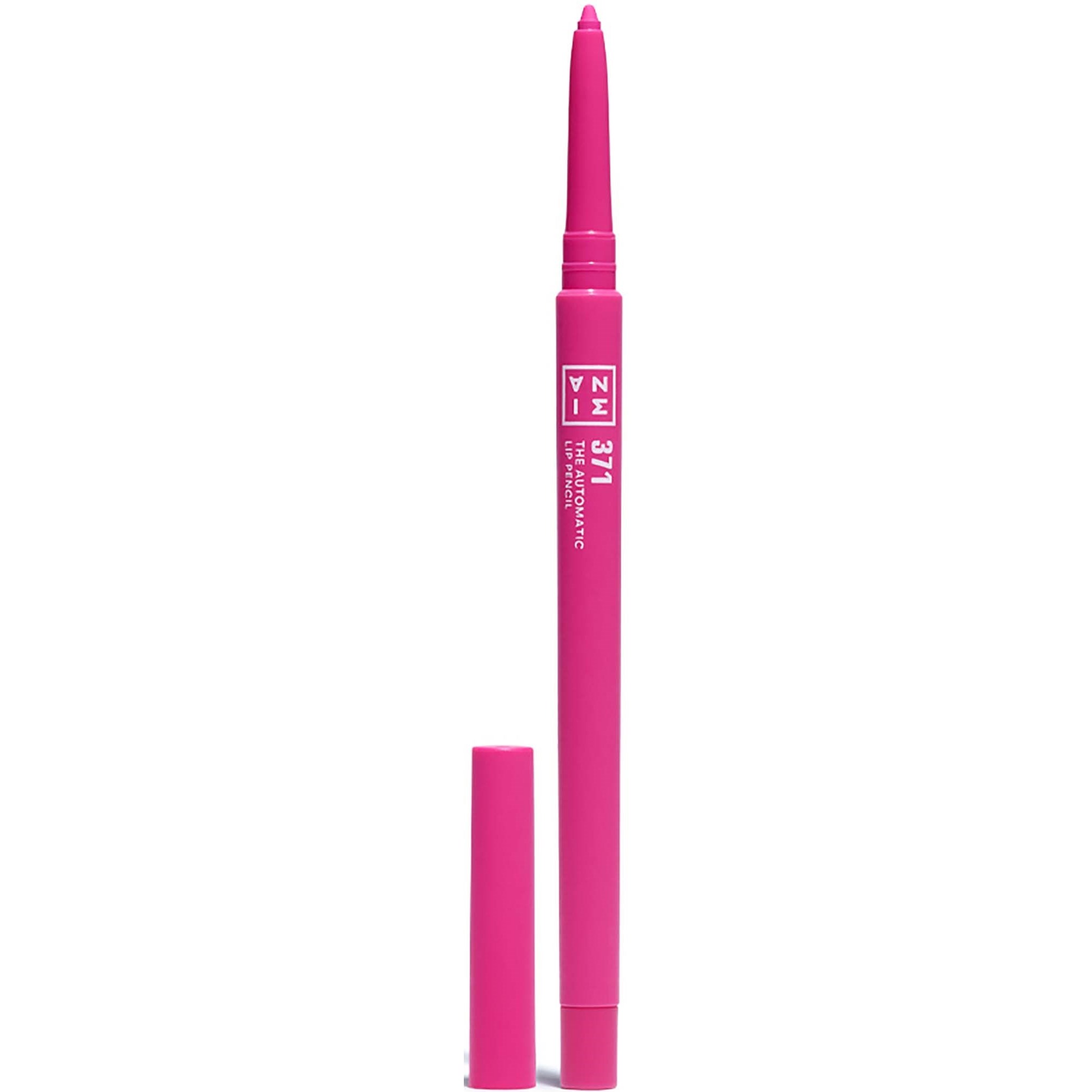 Фото - Помада й блиск для губ 3INA The Automatic Lip Pencil 371 Vivid Pink 